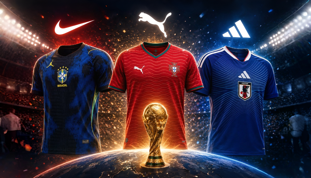 Guerra de marcas en el Mundial 2026: Adidas, Nike y Puma se disputan el mercado de camisetas