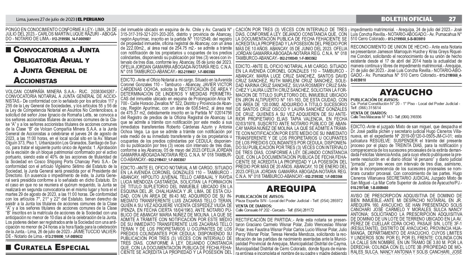 Megapuerto de Chancay: Minera Volcan decidirá en agosto sobre escisión de sus acciones en el proyecto