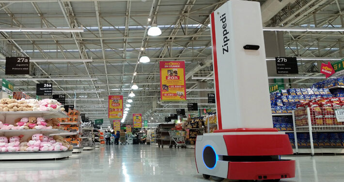 Zippedi: El robot que revisa góndolas en los supermercados