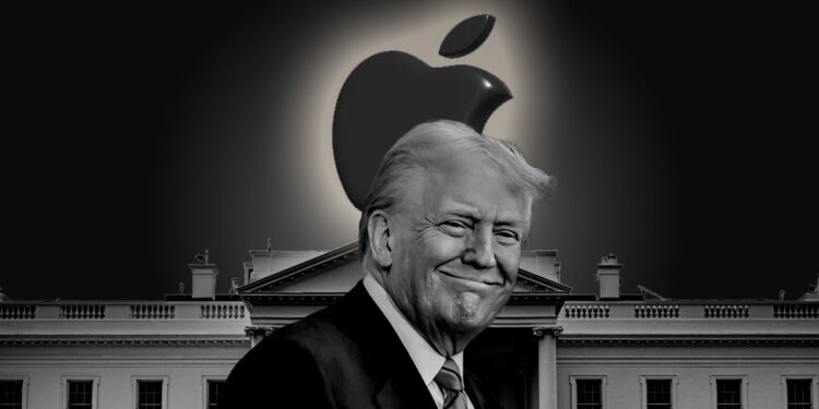Trump advierte: Apple y Samsung enfrentarían arancel si fabrican productos fuera de EE.UU.