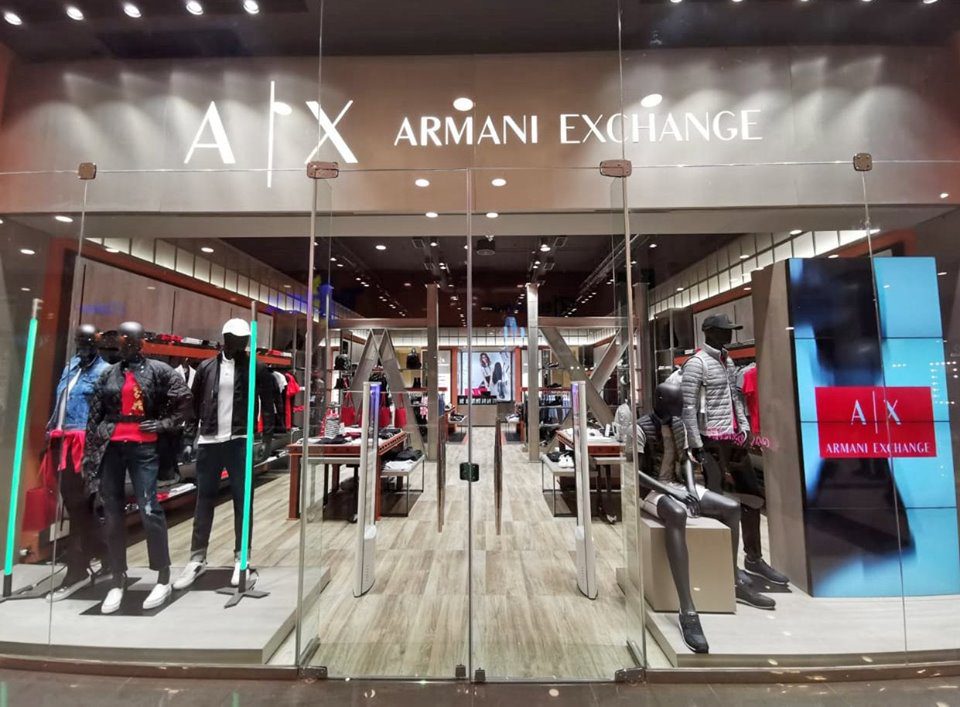 Marca armani discount exchange