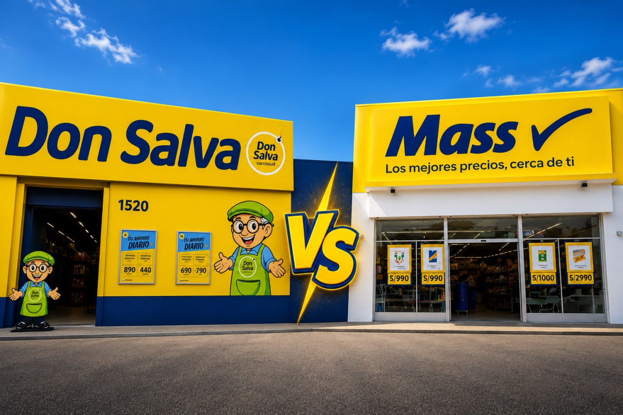 Don Salva vs. Mass: la nueva batalla del retail por quedarse con las compras del barrio