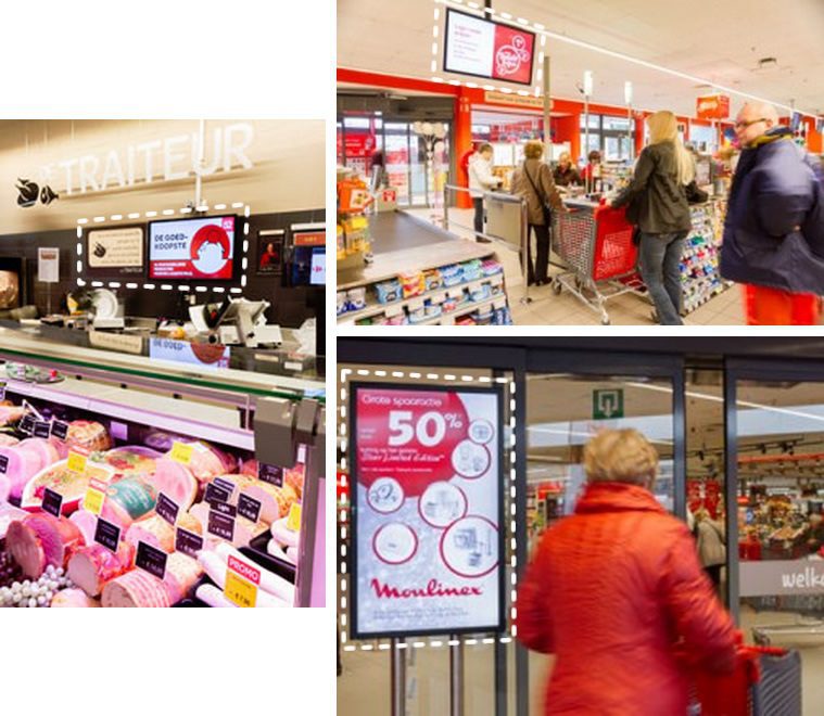 Carrefour mejora la experiencia de compra mediante el Digital Signage
