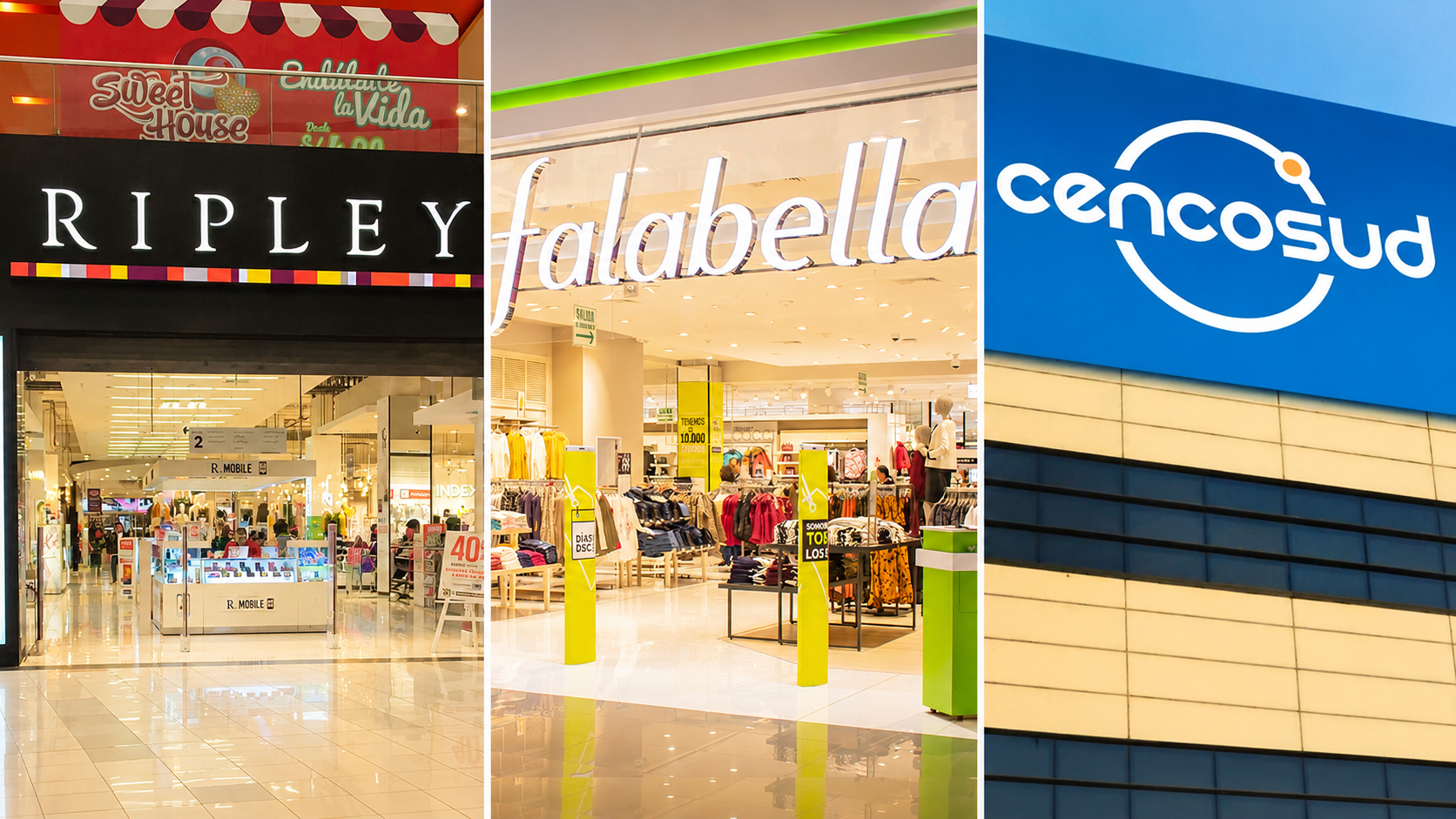 Ripley, Falabella y Cencosud: retail de Latinoamérica modera el crecimiento de ventas