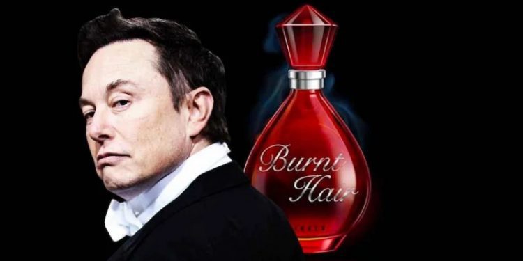 Elon Musk lanza perfume con olor a cabello quemado para poder comprar Twitter