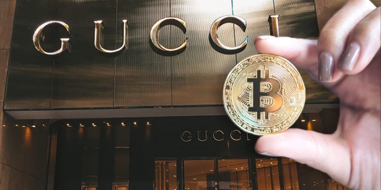 Gucci aceptará pagos con criptomonedas en sus tiendas