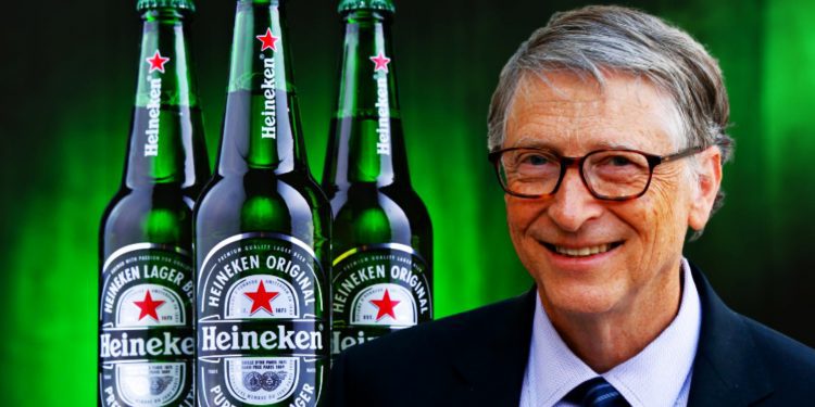 Bill Gates adquiere el 3.76% de Heineken, pese a que no le gusta la cerveza