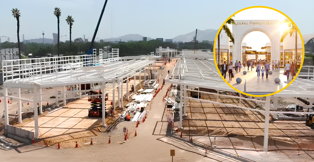 Jockey Premium Outlet: así avanza su construcción y ya suma más marcas confirmadas