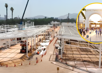 Jockey Premium Outlet: así avanza su construcción y ya suma más marcas confirmadas