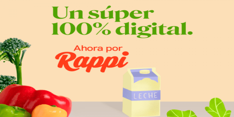 Rappi lanza su primer supermercado 100% digital en el Perú