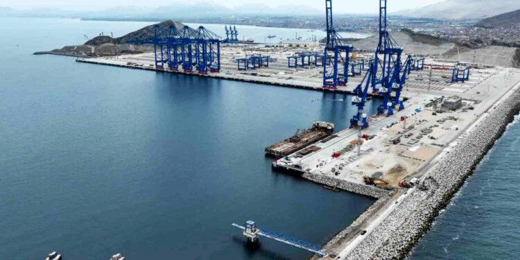 Megapuerto de Chancay: construcción del terminal portuario presenta avance superior al 92%