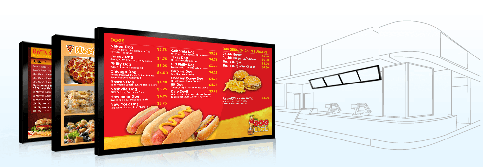 menu board fast food