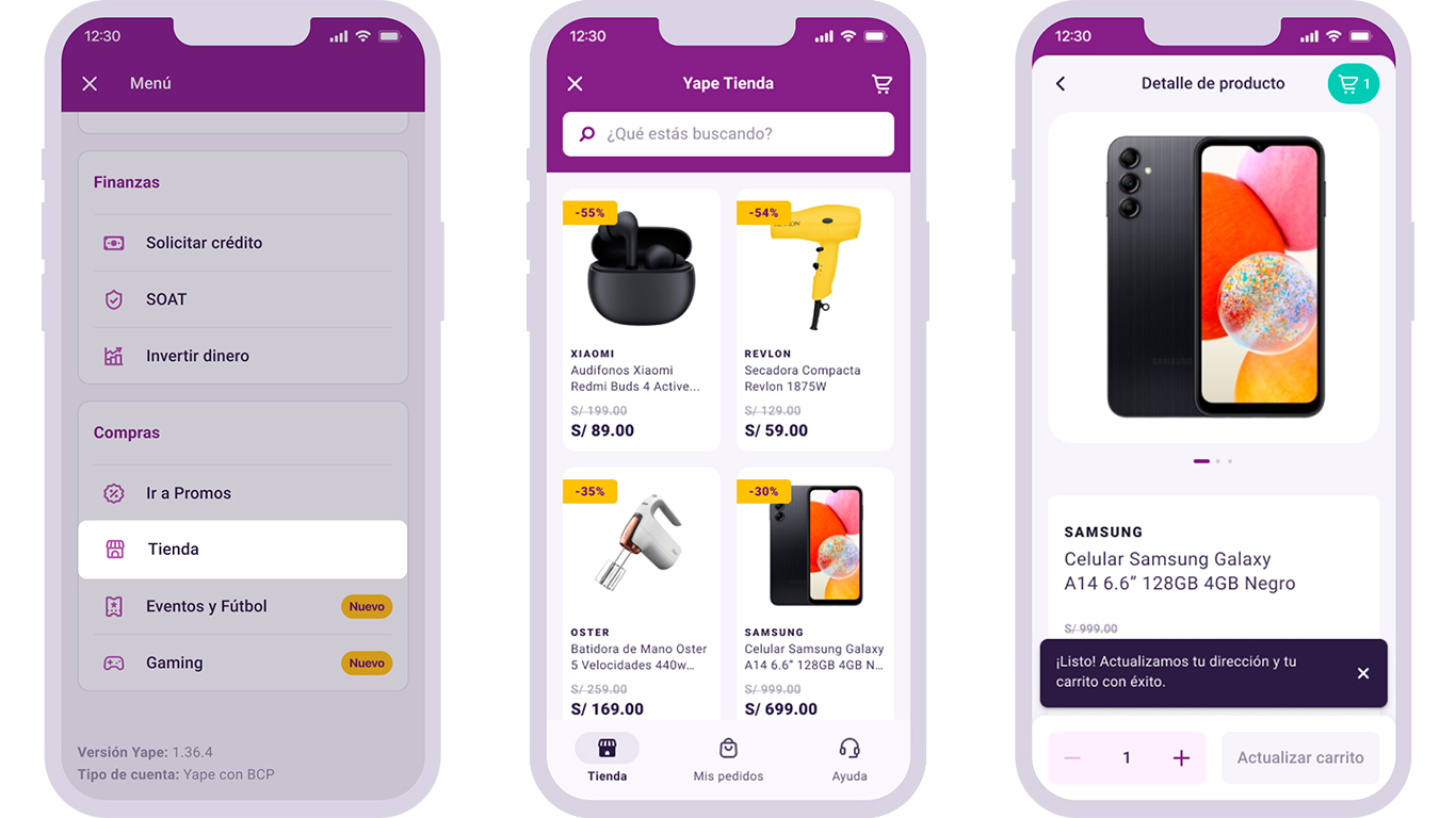 Yape lanza oficialmente su Tienda virtual: ¿Qué productos puedes adquirir?