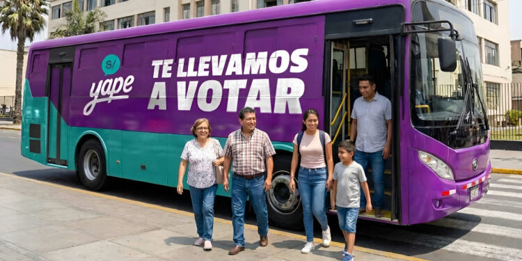 Yape habilitará buses gratuitos para votantes en las Elecciones 2026: ¿qué rutas cubrirán?