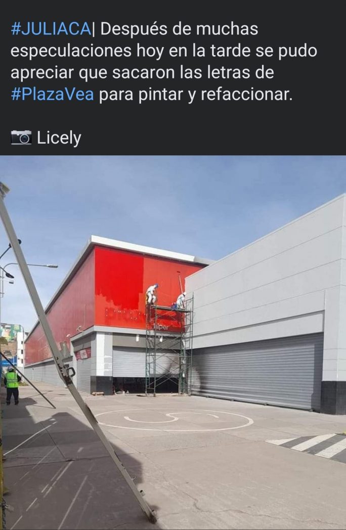 ¿PlazaVea se retira de Puno? Esto dijo la cadena peruana