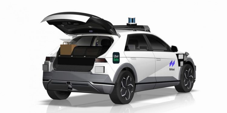 Uber probará servicio de reparto de comida con vehículos autónomos