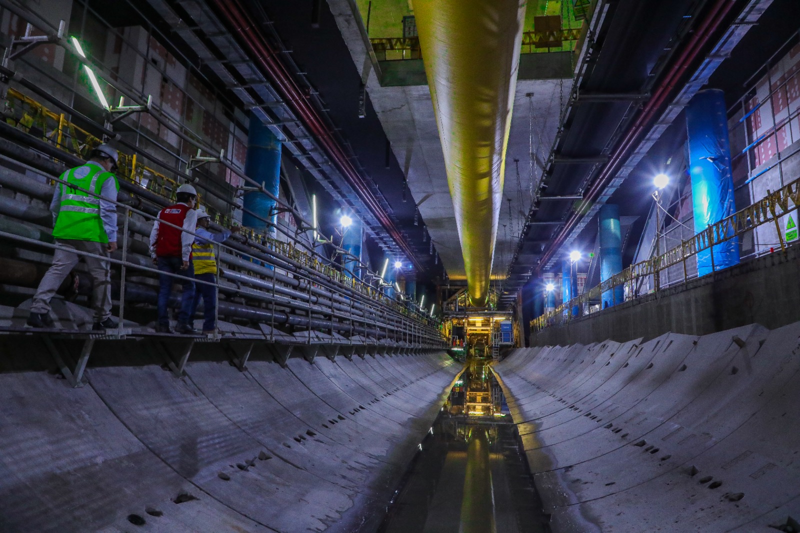 MTC anuncia el reinicio de labores en la Estación Central de la Línea 2 del Metro con tuneladora 'Delia'