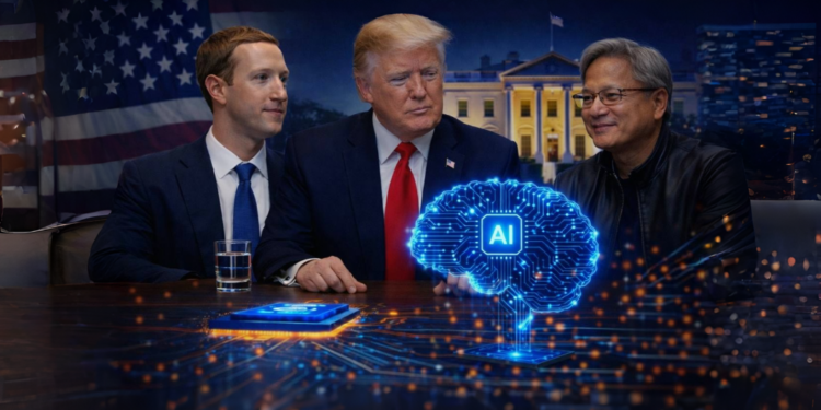 Trump arma consejo de élite en IA: Mark Zuckerberg y CEO de Nvidia serán sus asesores